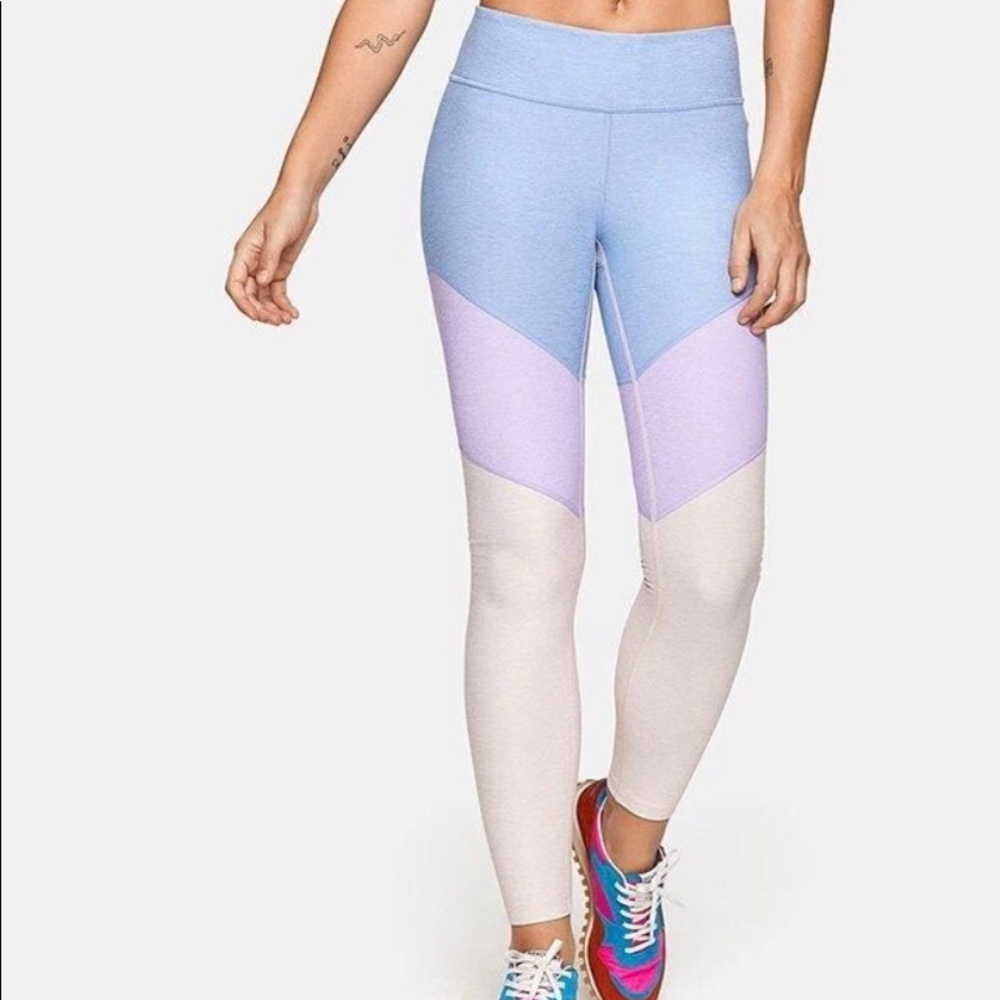 Outdoor Voices 7/8 Spring Leggings + matching top